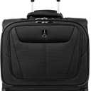 Travelpro Maxlite 5 Softside Lightweight Rolling Underseat Tote Upright 2 Wheel Bag, Men and Women, 14-Inch Black