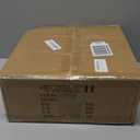 11.8" Crystal Chandeliers Modern Crystal Ceiling Light LED Star Moon Light Semi Flush Mount Chandelier Ceiling Light Fixture for Dining Room Bedroom Hallway (6000K Cool White)