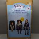 Graco Tranzitions 3-in-1 Harness Booster Car Seat, Forward Facing Car Seat, Highback, to Backless Booster, Proof