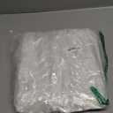 100 Pack Garment Bags for Hanging Clothes, 47 Inch Plastic Dry Cleaner Bags Clear Clothes Covers for Dry Cleaner, Home Storage, Travel