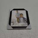 Malden 8x10 Picture Frame - Wide Real Wood Molding, Real Glass - Black