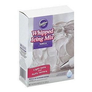 4 x Wilton 710-1580 Whipped Icing Mix, BB Date: 10/31/27