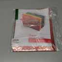 Staples Poly Project Jackets, Letter Size, Clear-Front, 5/Pack