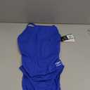 Speedo Women's Swimsuit One Piece Endurance+ Flyback Solid Adult Team Colors, Blue, 34