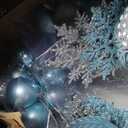 Red and Gold Christmas Ornaments Set, 75PCS Shatterproof Christmas Ornaments, Assorted Xmas Tree Hanging Ornaments for Christmas Trees, Holiday, Thanksgiving Party Decor(Red & Gold)