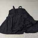 Aleumdr Women's Plus Size One Piece Swimsuit Tummy Control One Piece Bathing Suit with Skirt Vintage Swimdress with Pockets Size:OX