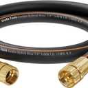 Giraffe Tools Leader Hose 6ft x 5/8", Short Water Hose Heavy Duty for Hose Reel, Lightweight, Flexible with Double Female Fittings (Black)