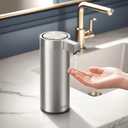 SUNLY Touchless Automatic Soap Dispenser Clog-Free Pump, 0.2s Fast Sensor, USB-C Rechargeable, Smudge-Resistant Stainless Steel, for Kitchen & Bathroom Soap Dispenser