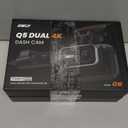 IIWEY 4K+4K Dash Cam Front and Rear, 5G Wi-Fi 64GB SD Card Included, STARVIS Dash Camera for Cars, 3 Inch IPS Screen, Dual Channel HDR Night Vision, 24H Parking Mode, 170 Wide Angle, G-Sensor