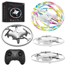 Small Remote Control Drone Quadcopter, 360 Degree Flip LED Light, 90 Degree Circle Flight, 8-12 Years Old Children's toy Mini Drone Christmas Gift