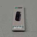 COMSOON Bluetooth Receiver for Car, Noise Cancelling 3.5mm AUX Bluetooth Car Adapter, Wireless Audio Receiver for Home Stereo/Wired Headphones, Hands-Free Call, 16H Battery Life - Black+Silver