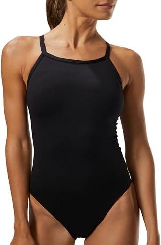 TYR Women's Tyreco Solid Diamondback Swimsuit L