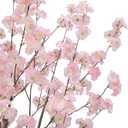 Nafresh Tall Artificial Cherry Blossom Tree 6Ft(72'), Realistic Potted Silk Faux Cherry Blossom, Indoor/Outdoor for Home, Office, Living Room, Bedroom, Porch