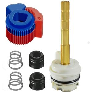 ALITZ DA603567 Shower Cartridge Replacement for Danze, Glacier Bay, Pegasus Tub Faucet | Brass Stem with Temp Limit Stop | Includes 2 Springs & 2 Seats | Leak-Proof & ADA Compliant Repair Kit
