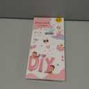 20 Pcs Christmas Diamond Painting Keychain 5D DIY Diamond Painting Kit Christmas Hanging Diamond Art Ornaments for Kids Family Party Crafts Decoration (Novelty)