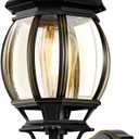 Lamomo Motion Sensor Outdoor Wall Lights,Dusk to Dawn Exterior Porch Light Wall Mount,Large Outdoor Light Fixture for House, 100% Anti-Rust Aluminum Waterproof Sconce Light for Patio Garage