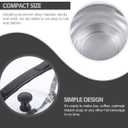 Baluue Stovetop Tea Kettle with Built-in Filter Mesh 6.88X6.29X4.92In Household Water Kettle for Brewing Tea Coffee Hot Beverages Ergonomic Handle Easy Pouring