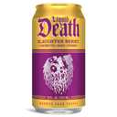 Liquid Death Iced Tea - Slaughter Berry (Raspberry-Flavored Black Tea), Less Sugar*, Boost of Caffeine, B Vitamins, No Artificial Sweeteners, 12 Fl Oz (Pack of 12)