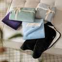 Bedsure Waterproof Blanket for Bed - Sherpa Fleece Waterproof Dog Blankets for Large Dogs, Pet Blankets for Bed/Couch/Dog Crate, Soft Plush Reversible Furniture Protector, Queen, 90"x86", Light Grey