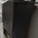 Rubbermaid Premier High-Capacity Step-On Trash Can, 19 Gallon, Single or Dual Stream Trash or Recycling, Charcoal, Stainless-Steel Rim, Lid Lock, Quiet Lid, for Home/Kitchen/Garage/Apartment