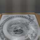 CLAIRDAI Crystal Ceiling Fans with Lights Flush Mount Ceiling Fan with Remotel Control Dimmable Fandelier Modern LED Low Profile Ceiling Fan Light (Chrome)