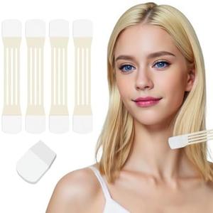 BeSpace Neck Lift Tape, Neck Tape Lifting for Wrinkles & Fine Lines Reduction, Hydrating & Instant Lifting Care for Women (4pcs Bands, 20pcs Replacement Tapes)