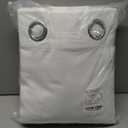 NICETOWN White 100% Blackout Curtains for Windows, Super Heavy-Duty Black Lined Total Darkness Drapes for Bedroom, Privacy Assured Window Treatment for Patio (Pack of 2, 55 inches W x 102 inches L)