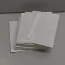 150 Pcs A7 Translucent Vellum Envelopes 5.25 x 7.25 Inch Wedding Clear Invitation Envelopes Self Adhesive White Vellum Paper for Greeting Cards Announcements Photos