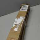LazBlinds No Drill Roman Shades, Light Filtering, 44" W x 64" H, Off White