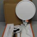 12" Large Ring Light with Stand, 7000K Full-Screen Selfie Light Ring with Phone Holder, Professional Big Ring Light for Live Stream, YouTube, TikTok, Makeup, Video, Barber, Photography