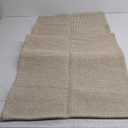 EARTHALL Woven Runner Rug 2x6 Ft Washable Runners for Hallways Cotton Non Slip Rubber Backed Kitchen Runner Braided Indoor Floor Carpet for Entryway, Hallway, Kitchen, Bedroom, Orange/Tan/Brown