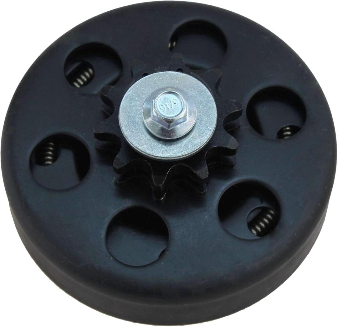 FDJ Centrifugal Clutch 3/4 10 Tooth 212cc Predator Engine Go Kart Clutch with Bolt and Washer Kit