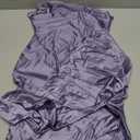 Memoriesea Women's One Shoulder Ruched Bodycon Sleeveless Mini Club Party Dress, S