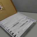 Midcard 20 Sheet Peel and Stick Backsplash, White Marble PVC Wall Tile for Kitchen Backsplash