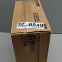 Pyrex Colors Tinted (3Pack, Full Set) Sculpted Tinted Glass Mixing Bowls With Lids, Nesting Space Saving Set of Bowls For Prepping and Baking, 1.3QT, 2.3QT & 4.5Q