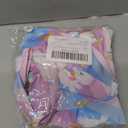 Girls Swimsuit Size 8-9 Years Old Pink Purple Unicorn Sleeveless One Shoulder Ruffle Bathing Suit Swimming Swimwear