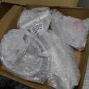 Veken 10" Luxurious All Metal Rain Shower Head with Handheld, High Pressure Rainfall Shower Heads wih Extension Arm, Wide Dual Showerhead with Spray Combo, Bathroom Accessories, Chrome, Silver