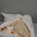 Bedsure Tufted Boho Comforter Set Queen Size - Khaki Boho Bed Set, GentleSoft 3 Pieces Farmhouse Shabby Chic Embroidery Bedding, Gifts for Woman, Soft Jacquard Queen Comforter for All Seasons (09 - Khaki - Elegant)