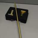 RUACQ Towel Bar 18 inch, Towel Racks for Bathroom, 304 Stainless Steel Towel Holder Wall Mounted, Heavy Duty Bathroom Decor Towel Rod (Brushed Gold)