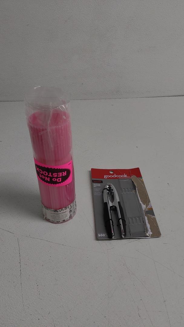 Hot Pink Ribbed Flameless Pillar Candles with Remote, Real Wax Flickering Battery LED Candles, GC Touch Seafood CRKR & PCKS