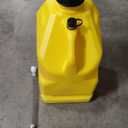 5 Gallon Yellow HDPE Utility Jug with Cap, Vent & PVC Hose