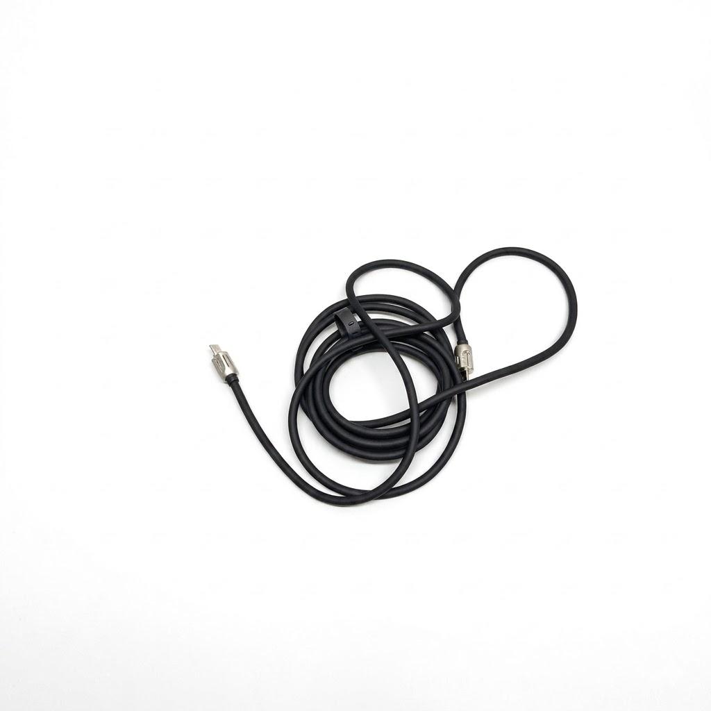 LISEN 10FT USB C Cable Fast Charging, Chubby 240W Cable USB C to USB C Fast Charging Soft Silicone USBC to USBC Parallel Cable for iPhone 17 Pro Max 16 15 Samsung S25 Ultra MacBook Pro Air iPad Black