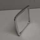 MIRRORVANA Fogless Shower Mirror for Shaving with Upgraded Suction, Anti Fog Shatterproof Surface and 360 Swivel, No Magnification, 6.3" x 6.3" (Chrome)