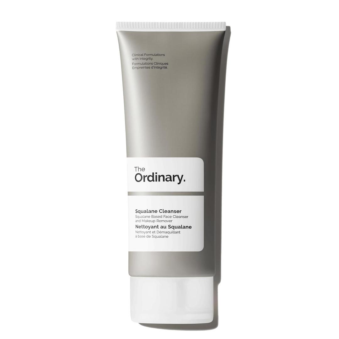The Ordinary Squalane Cleanser, Facial Cleansing Balm and Hydrating Makeup Remover (5.1 Fl Oz (Pack of 1))