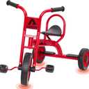Preschool Kids Tricycles for 5-7 Year olds, Durable Pedal Trike for Boy Girl, Sturdy Metal Frame, Solid Rubber Tires, Ideal Daycare Kindergarten Joyride & Elementary Outdoor Playground Equipment, Medium to Large