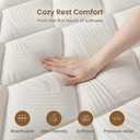 Simbrcx Twin Size Mattress 10 Inch, Hybrid Mattresses Medium Firm Mattress Bed in a Box, Memory Foam and Individual Pocket Springs, Fiberglass Free & Pressure Relief, CertiPUR-US, 76"×39"×10"
