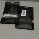 PERAMBRY Women's lace Sexy Garter Belt Stockings Garter Belt mesh Suspenders (Garter Belt only Sold) and PERAMBRY Women's High Waist Fishnet Tights Black Fishnet Stockings Mesh (Black-5041)