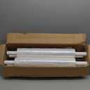 PackageZoom 20 inch x 1000 Feet Stretch Wrap with Handle, Clear Stretch Film, 4 Rolls
