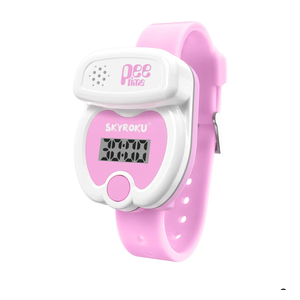 SKYROKU Potty Training Watch for Toddlers – Music & Light Reminders, Silicone Adjustable Strap, Rechargeable, Countdown Timer, Cute Toilet Shape – Easy Setup & Safe for Kids