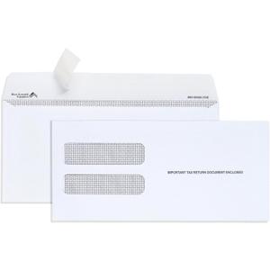 Blue Summit 100 W2 Envelopes 3 Up, W-2 Envelopes 2025 Self Seal for 3 Part or 3Up Forms, Compatible QuickBooks Online and Other Tax Software, 8  x 3 7/8, Security Tint, 100 Pack